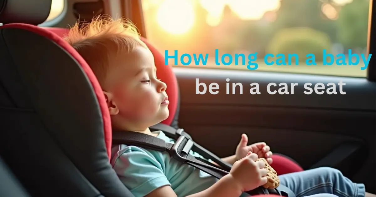 How long can a baby be in a car seat